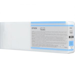 Epson T636500 700ml Original Light Cyan Ink Cartridge High Yield