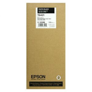 Epson T642100 Original Photo Black Ink Cartridge