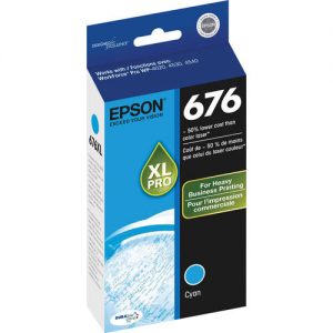 Epson T676XL220 Original Cyan Ink Cartridge