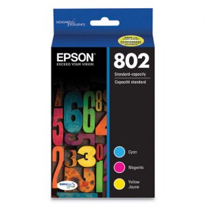Epson T802 T802520 Original Ink Cartridge Combo C/M/Y
