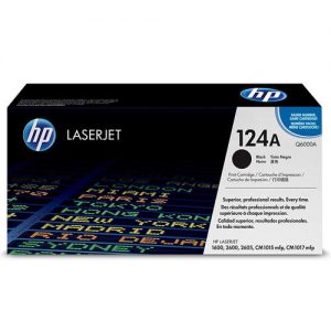 HP 124A Q6000A Original Black Toner Cartridge