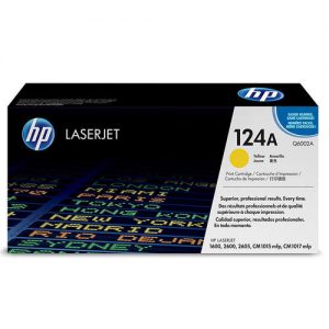 HP 124A Q6002A Original Yellow Toner Cartridge