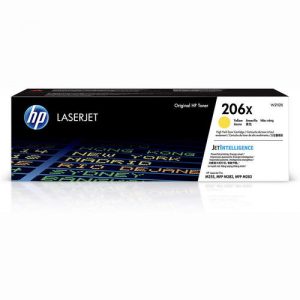 HP 206X W2112X Original Yellow Toner Cartridge High Yield