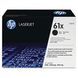 HP 61X C8061X Original Black Toner Cartridge