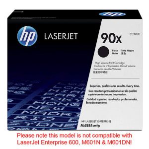 HP 90X CE390X Original Black Toner Cartridge High Yield