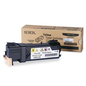 Xerox 106R01280 Original Yellow Toner Cartridge For Phaser 6130 Printer
