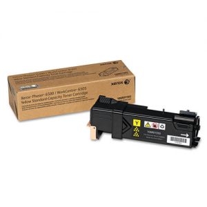 Xerox 106R01593 Original Yellow Toner Cartridge For Phaser 6500 WorkCentre 6505 Printer