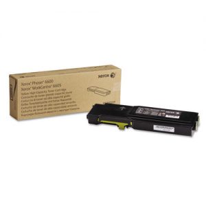 Xerox 106R02227 Original Yellow Toner Cartridge High Yield For Phaser 6600 WorkCentre 6605 Printer