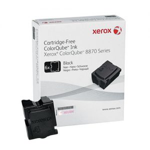 Xerox 108R00953 Original Black Solid Ink Sticks for ColorQube 8870/8880 – 6 Sticks/Pack