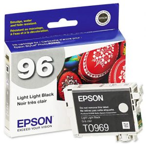 Epson 96 T096920 Original Light Light Black Ink Cartridge