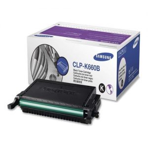 Samsung CLP-K660B Original Black Toner Cartridge High Yield