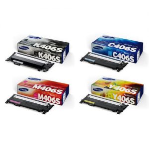 Samsung CLT-406S Original Toner Cartridge Combo BK/C/M/Y