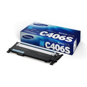 Samsung CLT-C406S ST988A Original Cyan Toner Cartridge