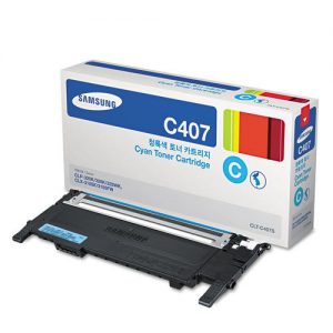 Samsung CLT-C407S Original Cyan Toner Cartridge