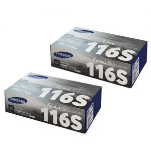 Samsung MLT-D116S SU844AD Original Black Toner Cartridge Twin Pack