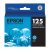 Epson 125 T125220 Original Cyan Ink Cartridge