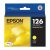 Epson 126 T126420 Original Yellow Ink Cartridge High Yield