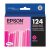 Epson T124320 Original Magenta Ink Cartridge